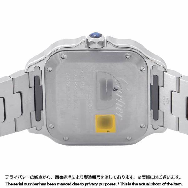 カルティエ サントス ドゥ カルティエ MM WSSA0029 Cartier 腕時計 シルバー文字盤