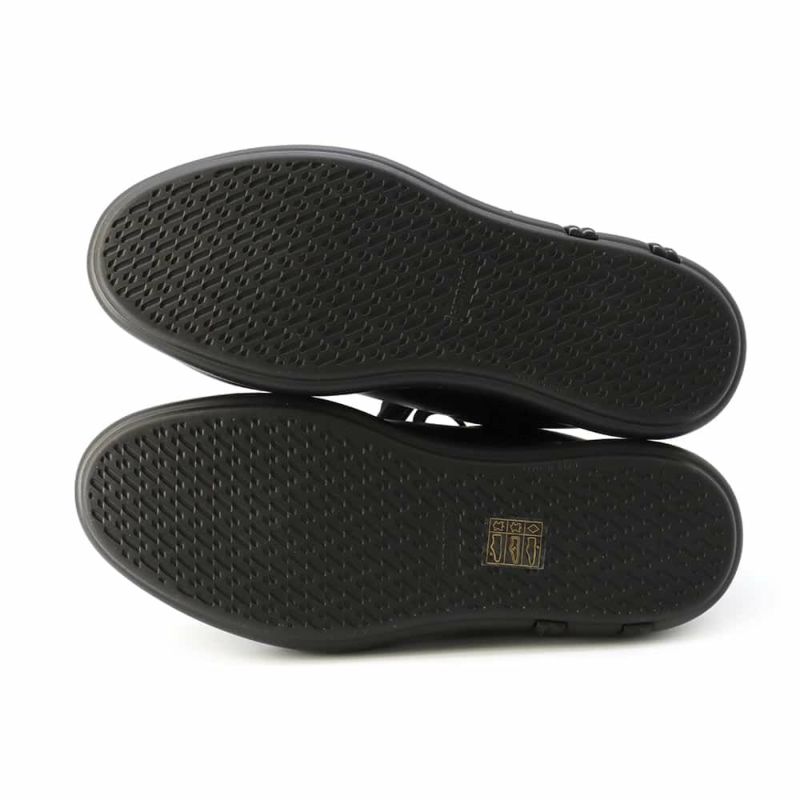 エルメス スニーカー ハッピー カーフレザー レディースサイズ38 HERMES 靴 黒