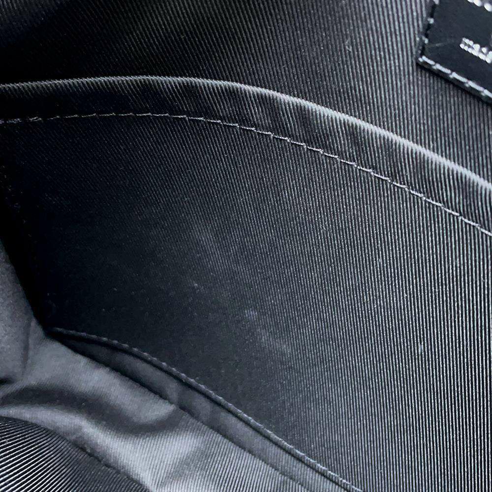 ルイヴィトン ショルダーバッグ ダミエ・グラフィット 3D トリオ・メッセンジャー N50017 LOUIS VUITTON ブラック 黒