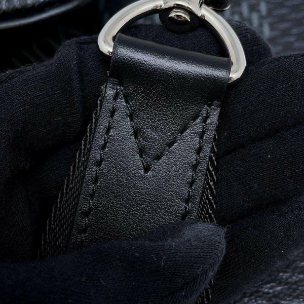 ルイヴィトン ショルダーバッグ ダミエ・グラフィット 3D トリオ・メッセンジャー N50017 LOUIS VUITTON ブラック 黒