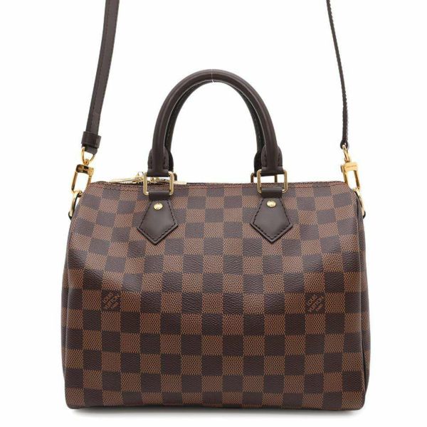 ルイヴィトン ハンドバッグ ダミエ・エベヌ スピーディ・バンドリエール25 N41368 2wayショルダーバッグ ミニボストン