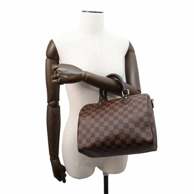 ルイヴィトン ハンドバッグ ダミエ・エベヌ スピーディ・バンドリエール25 N41368 2wayショルダーバッグ ミニボストン