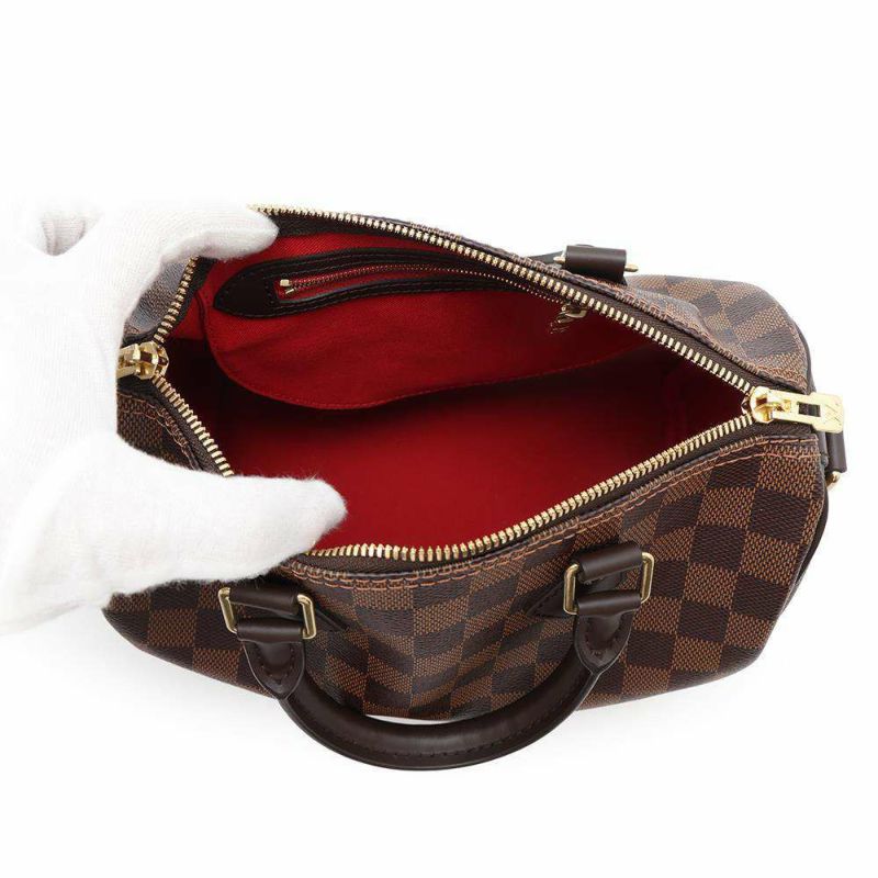 ルイヴィトン ハンドバッグ ダミエ・エベヌ スピーディ・バンドリエール25 N41368 2wayショルダーバッグ ミニボストン