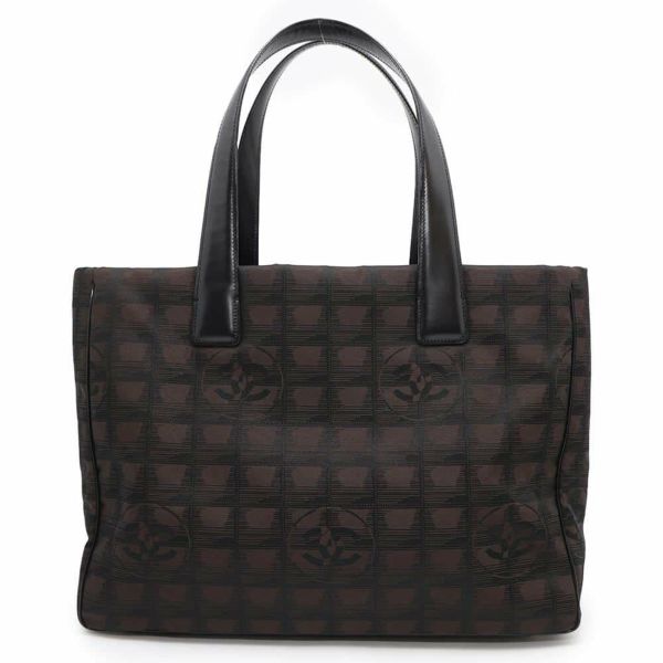シャネル トートバッグ ニュートラベルライン トートMM ナイロン A15991 CHANEL バッグ 黒