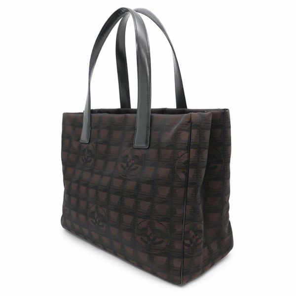 シャネル トートバッグ ニュートラベルライン トートMM ナイロン A15991 CHANEL バッグ 黒