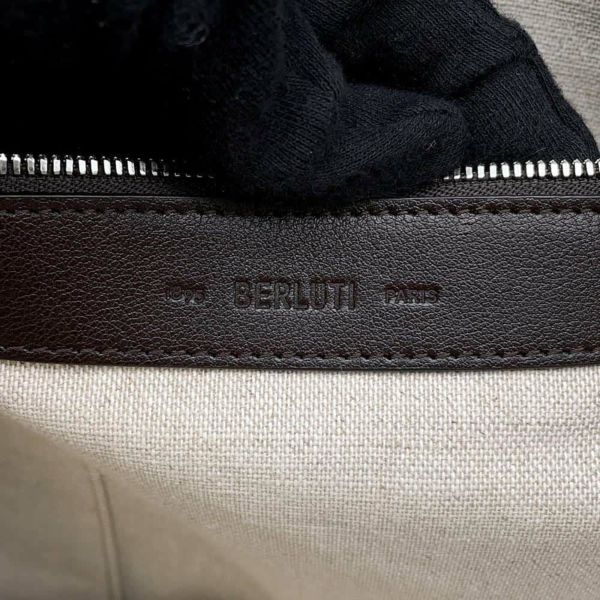 ベルルッティ トートバッグ トゥジュール スクリット ジャガードデニム Berluti メンズ