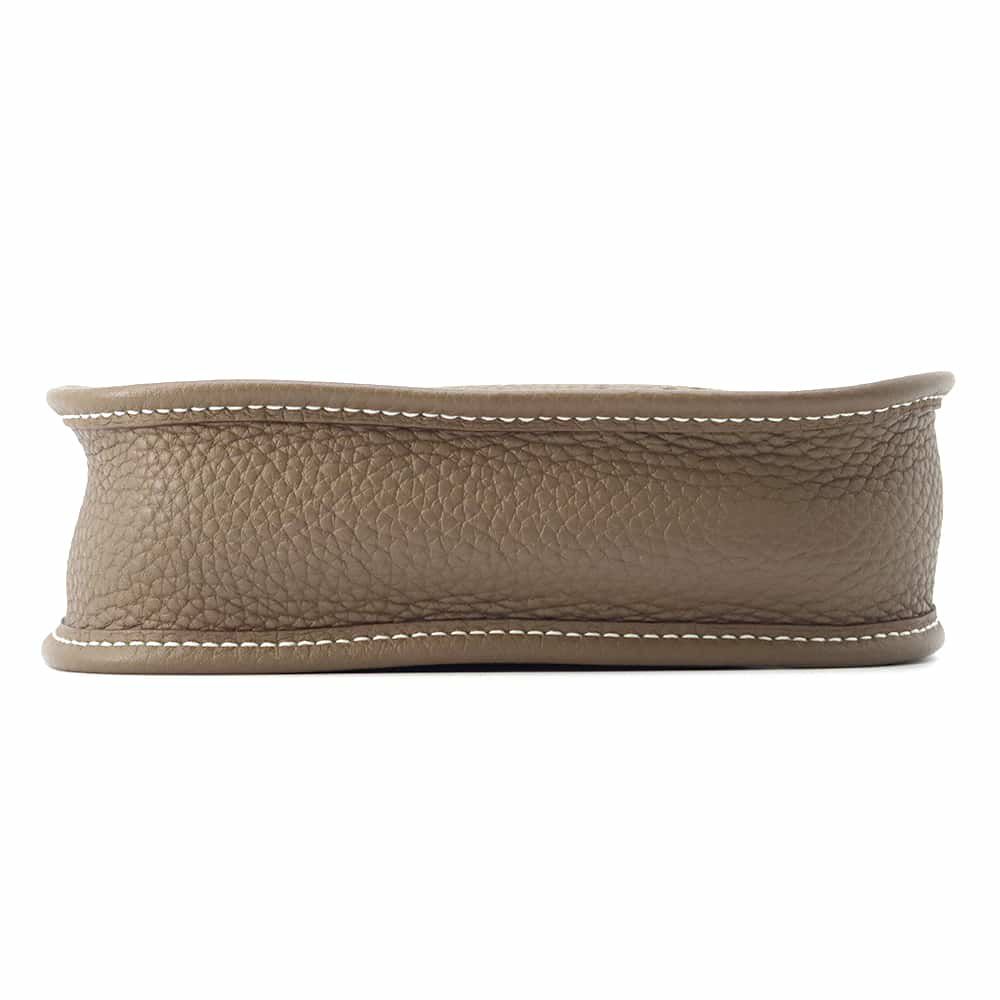 エルメス エブリンTPM アマゾン エトゥープ/ブルーインディゴ/シルバー金具 トリヨンクレマンス U刻印