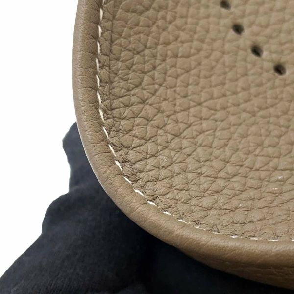 エルメス エブリンTPM アマゾン エトゥープ/ブルーインディゴ/シルバー金具 トリヨンクレマンス U刻印