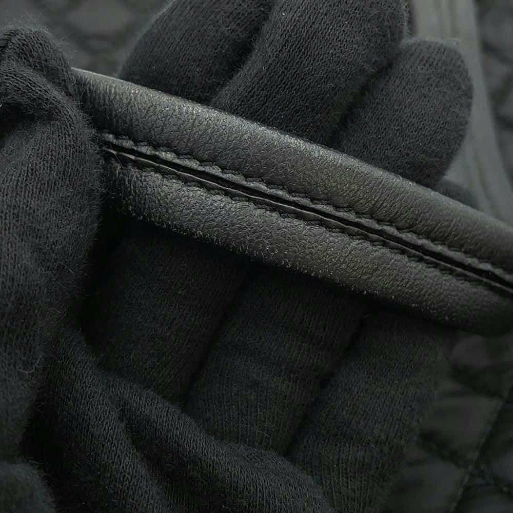 サルヴァトーレ・フェラガモ ハンドバッグ ヴァラリボン キルティング ナイロン GG-21D919 Ferragamo 黒