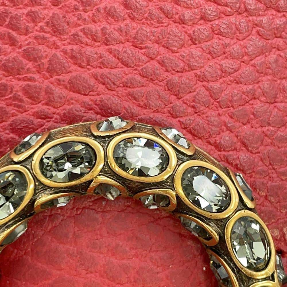 グッチ チェーンウォレット ディオニュソス ミニ レザー 401231 GUCCI 財布 チェーンショルダーバッグ