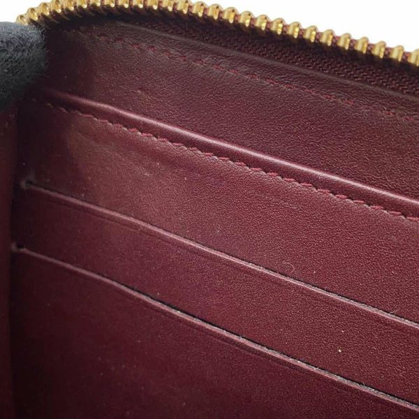 ルイヴィトン 長財布 モノグラム・ヴェルニ レオパード ジッピー・ウォレット M91477 LOUIS VUITTON 財布