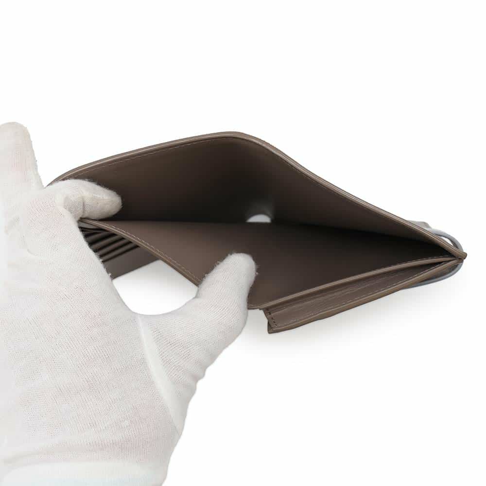 セリーヌ 二つ折り財布 ミディアム ストラップ ウォレット バイカラー 10B643BRU CELINE 財布