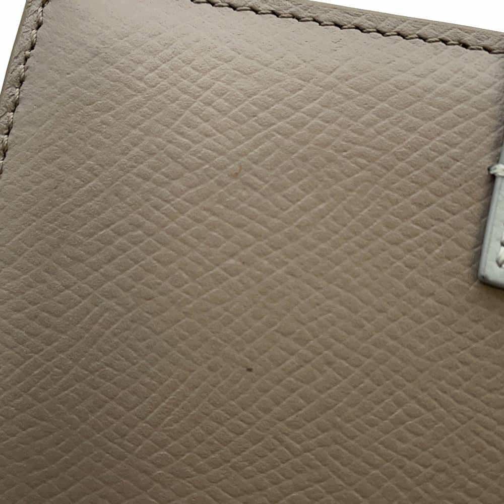 セリーヌ 二つ折り財布 ミディアム ストラップ ウォレット バイカラー 10B643BRU CELINE 財布