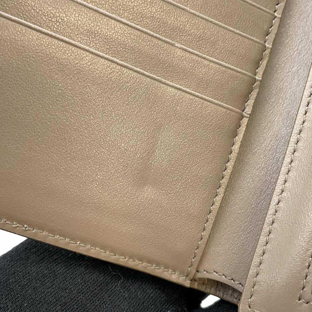 セリーヌ 二つ折り財布 ミディアム ストラップ ウォレット バイカラー 10B643BRU CELINE 財布