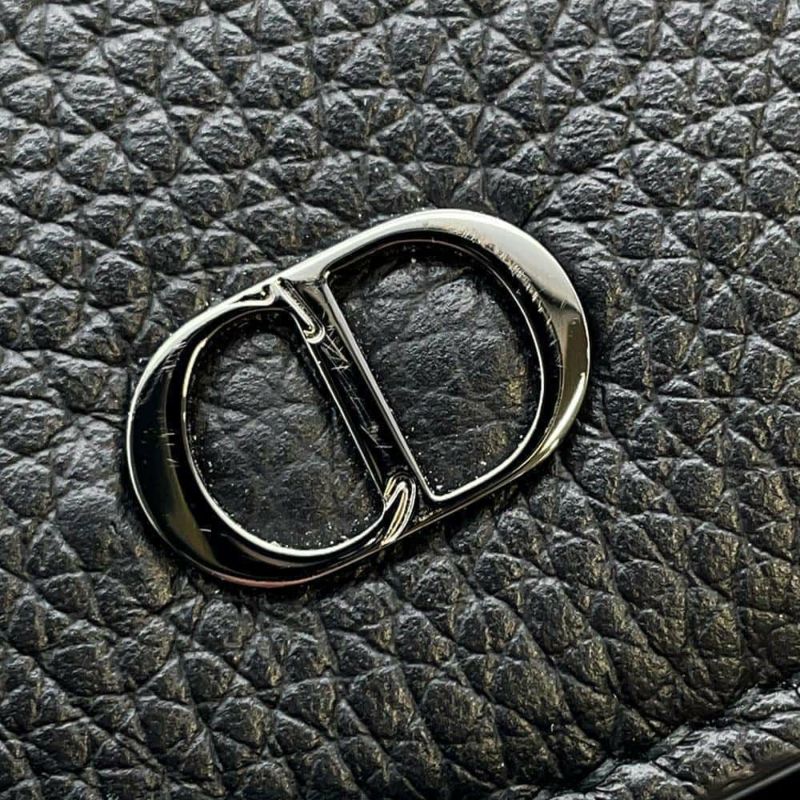 クリスチャン・ディオール 長財布 CD Icon バーティカル ロングウォレット 2ESBC002CDI Christian Dior メンズ 黒