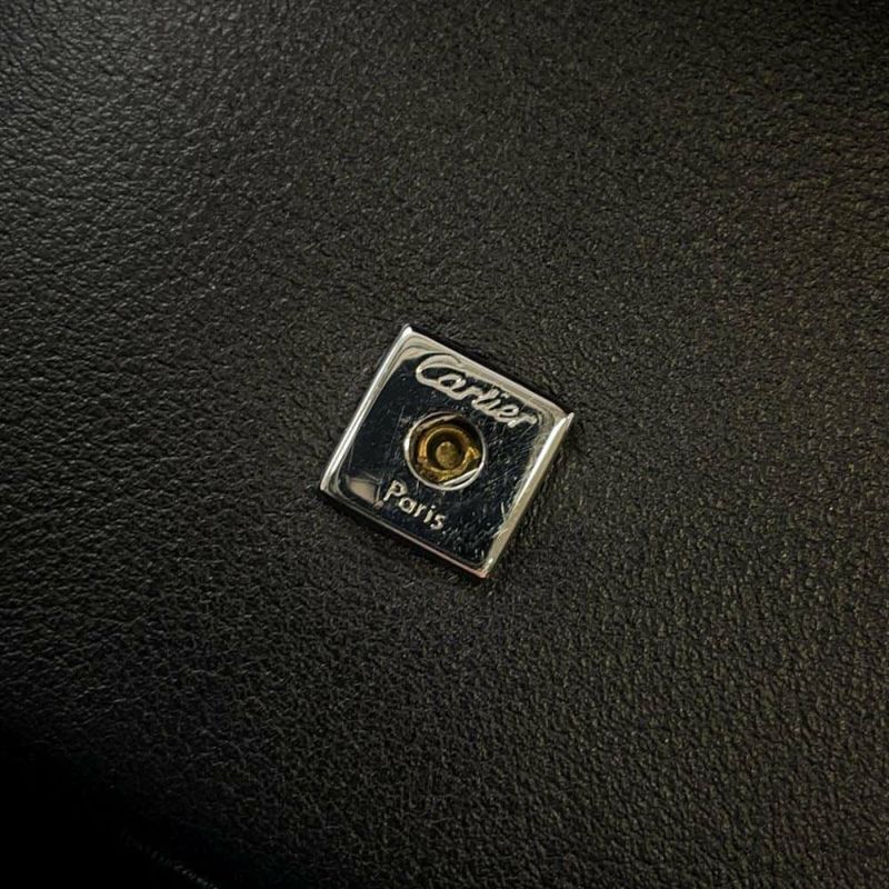 カルティエ コインケース マスト ドゥ カルティエ スクエア カーフレザー Cartier 財布 黒