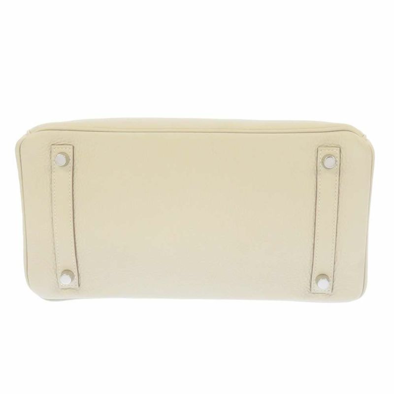 エルメス バーキン30 クレ/シルバー金具トゴ Z刻印 HERMES Birkin ハンドバッグ