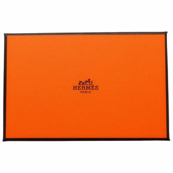 エルメス カードケース カルヴィ モーヴシルベストル/シルバー金具