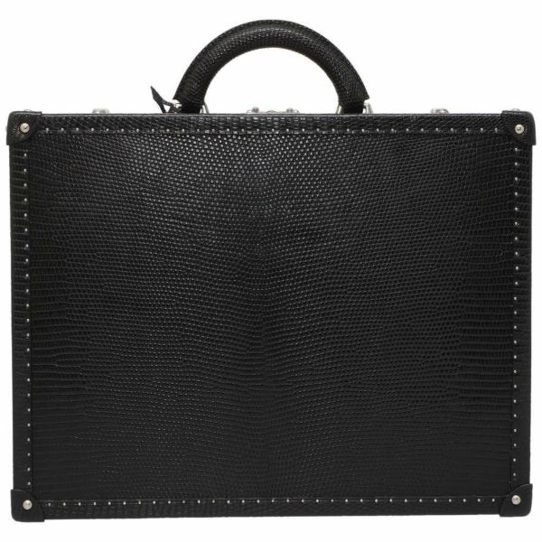 ルイヴィトン ビジネスバッグ リザード プレジデント バッグ 旅行用バッグ アタッシュケース 黒 ブラック 安心保証