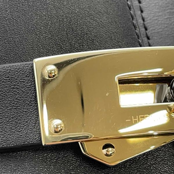 エルメス ブーツ サンジェルマン カーフレザー レディースサイズ37 HERMES 靴 黒