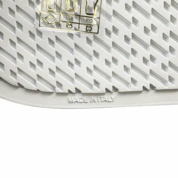 エルメス スニーカー ゲット キャンバス レディースサイズ38 HERMES 靴 白 レオパード柄