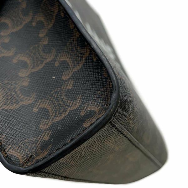 セリーヌ ハンドバッグ トリオンフ ミニ バーティカル カバ PVC/カーフレザー 194372 CELINE 2wayバッグ