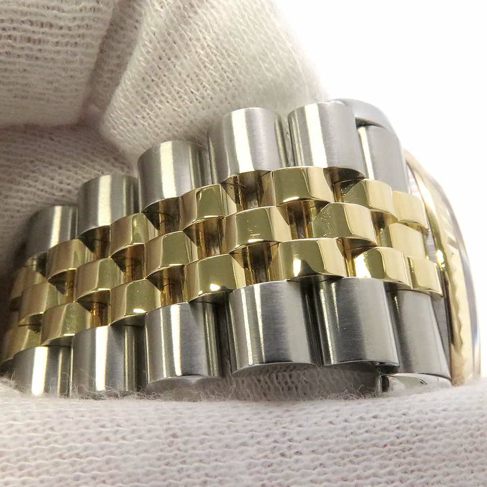 ロレックス デイトジャスト F番 SS/K18YG 116233 ROLEX 腕時計 シャンパン文字盤