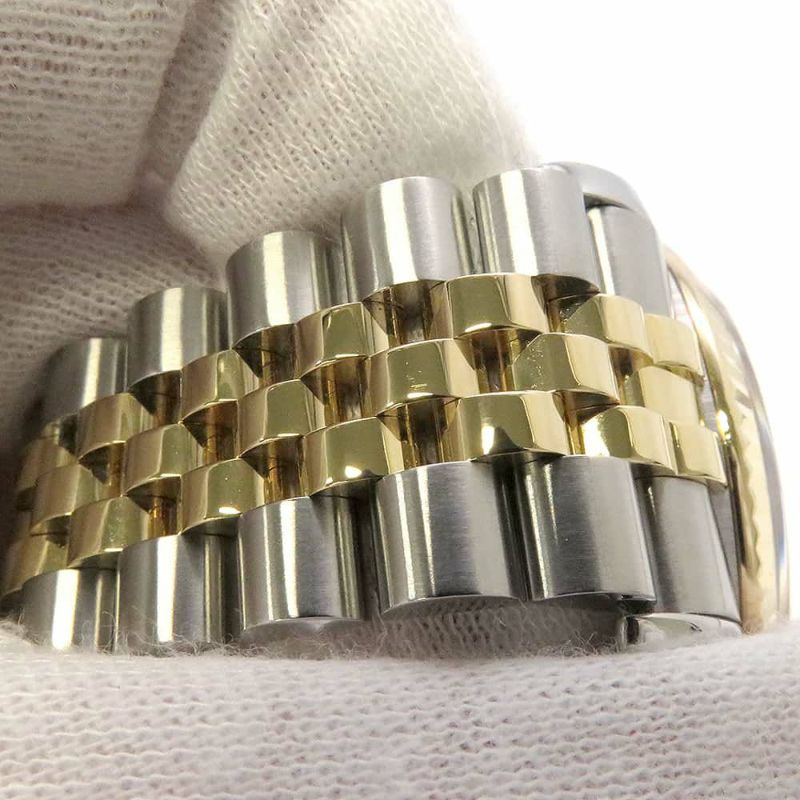 ロレックス デイトジャスト F番 SS/K18YG 116233 ROLEX 腕時計 シャンパン文字盤