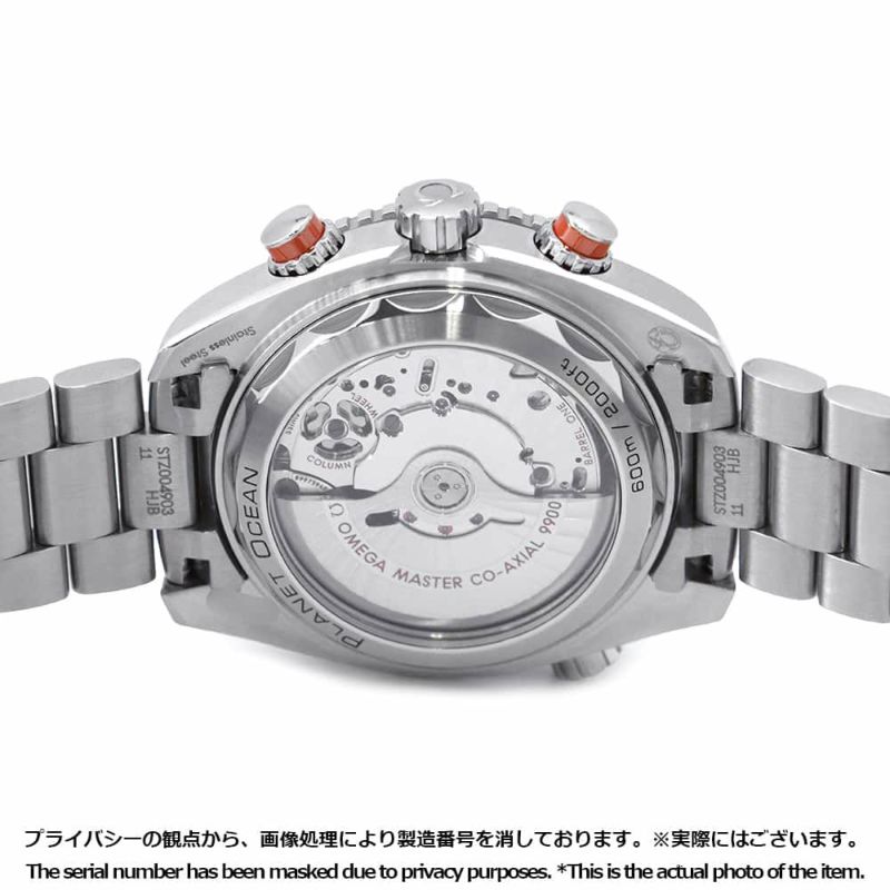 オメガ シーマスター プラネットオーシャン600M 215.30.46.51.99.001 OMEGA 腕時計 グレー文字盤