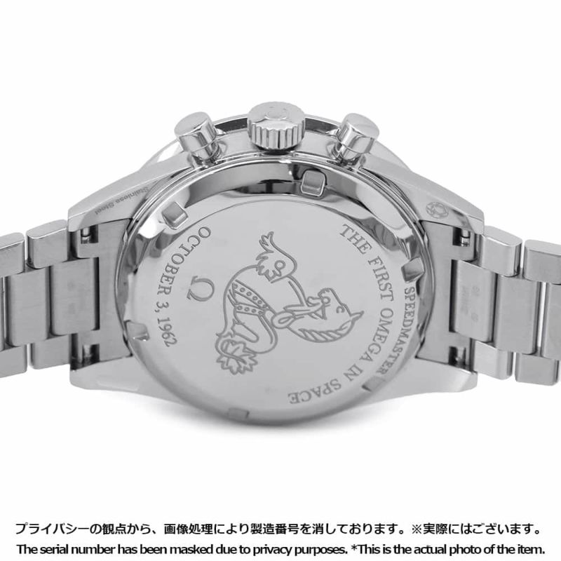 オメガ スピードマスター ファースト オメガ イン スペース 310.30.40.50.06.001 OMEGA 腕時計 黒文字盤