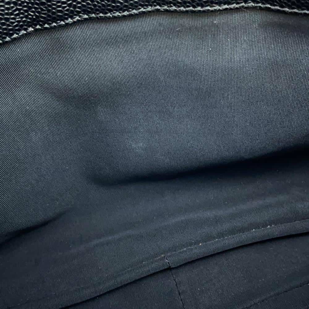 シャネル チェーントートバッグ ココマーク マトラッセ GST キャビアスキン A50995 CHANEL ショルダーバッグ 黒