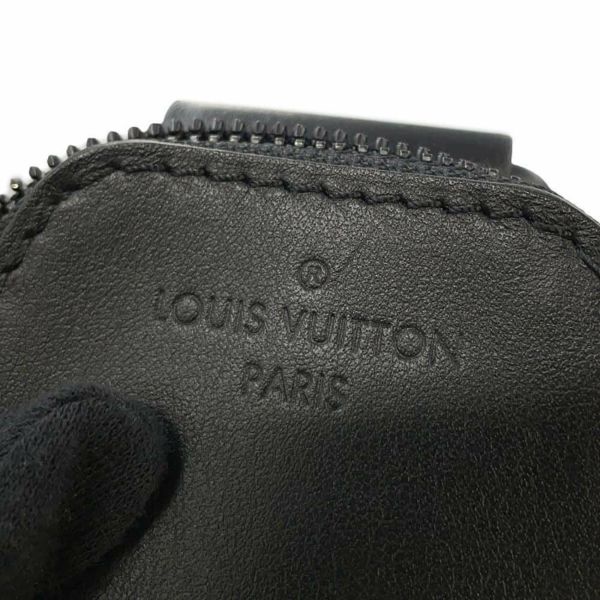 ルイヴィトン ボディバッグ モノグラム・マカサー アヴェニュー・スリングバッグ M46718 LOUIS VUITTON 黒 ブラック