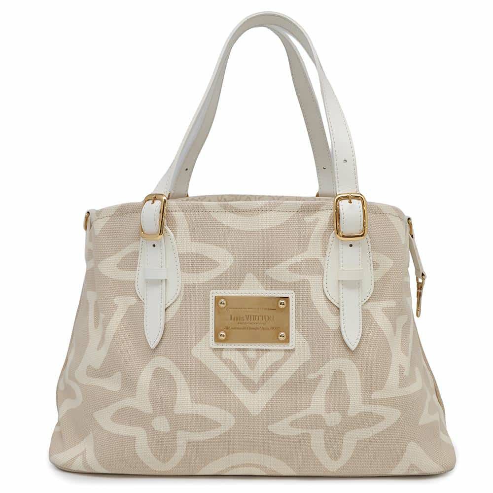 ルイヴィトン トートバッグ クルーズライン キャンバス タイシエンヌPM M95674 LOUIS VUITTON ベージュ