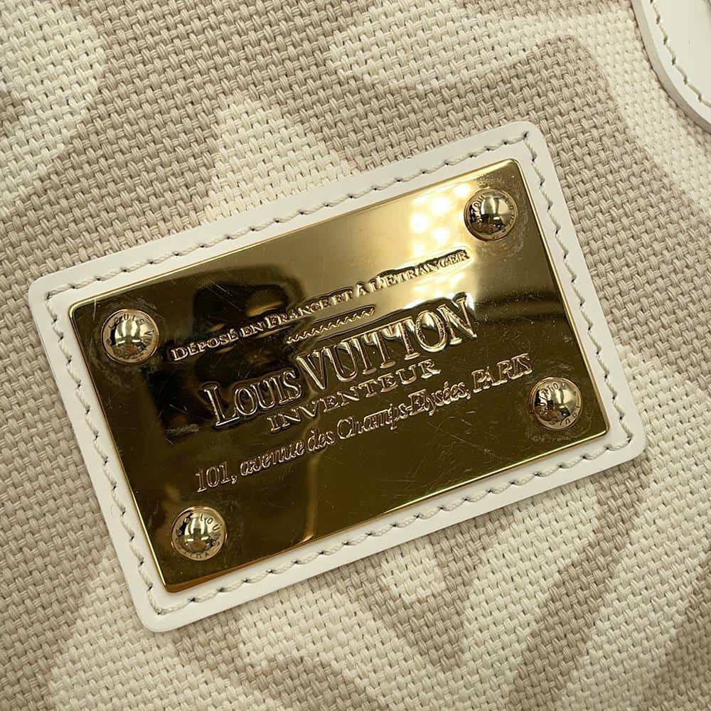 ルイヴィトン トートバッグ クルーズライン キャンバス タイシエンヌPM M95674 LOUIS VUITTON ベージュ