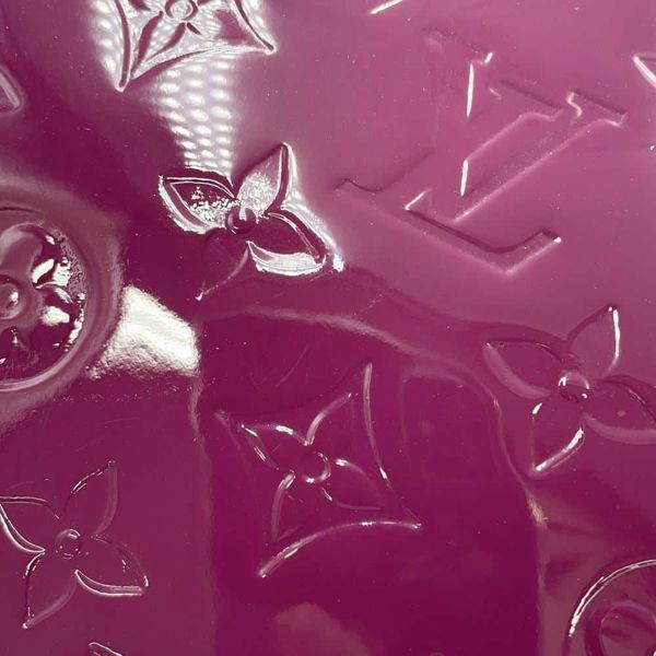 ルイヴィトン チェーンショルダーバッグ モノグラム・ヴェルニ ヴァージニアPM M90137 LOUIS VUITTON パープル