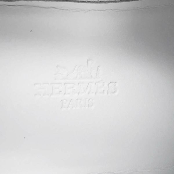 エルメス スニーカー バウンシング レザー レディースサイズ36 HERMES 靴 白 黒