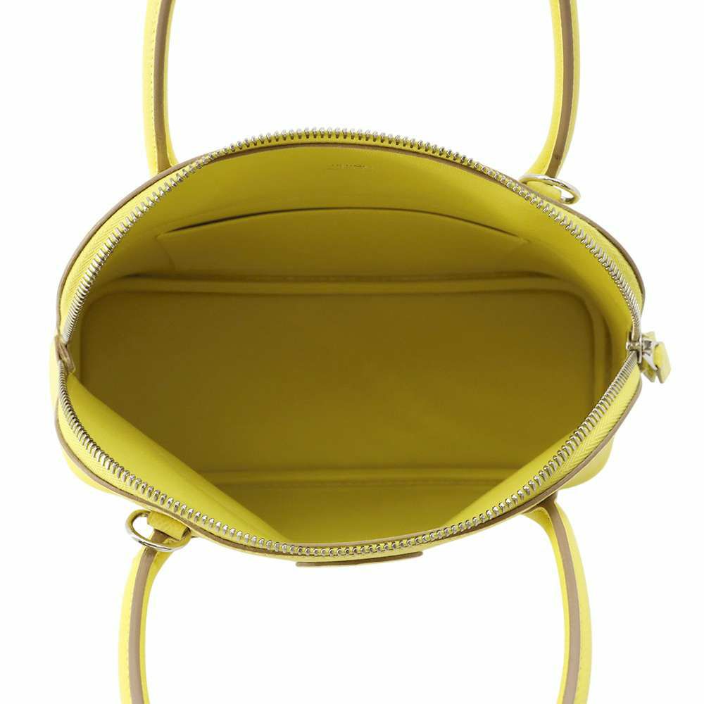 エルメス ハンドバッグ ボリード27 ライム/シルバー金具 エプソン Y刻印 2wayショルダー