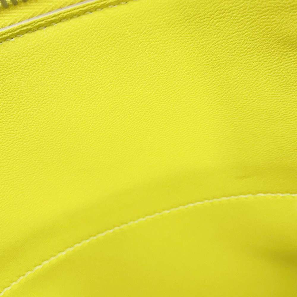 エルメス ハンドバッグ ボリード27 ライム/シルバー金具 エプソン Y刻印 2wayショルダー