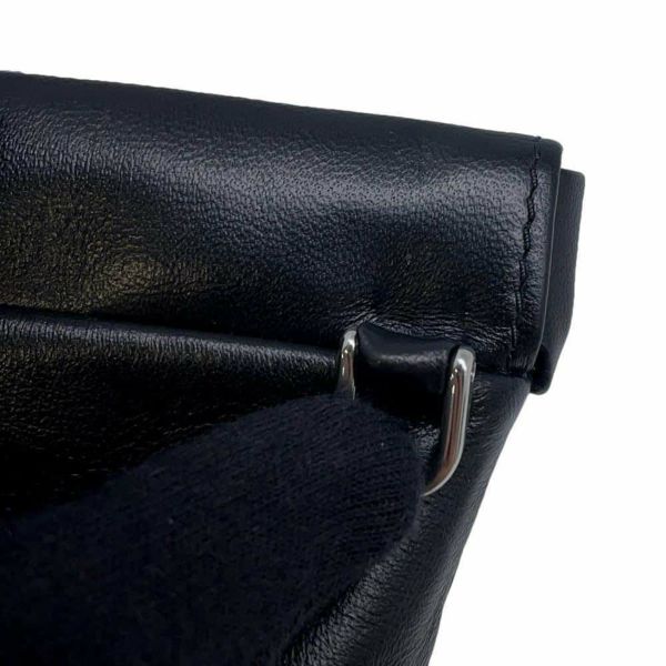 プラダ ネックレスポーチ ミニ レザー 1NR002 PRADA 小物入れ 黒