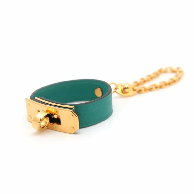 エルメス グローブホルダー ケリー ヴェールヴェルティゴ/ゴールド金具 スイフト HERMES 手袋