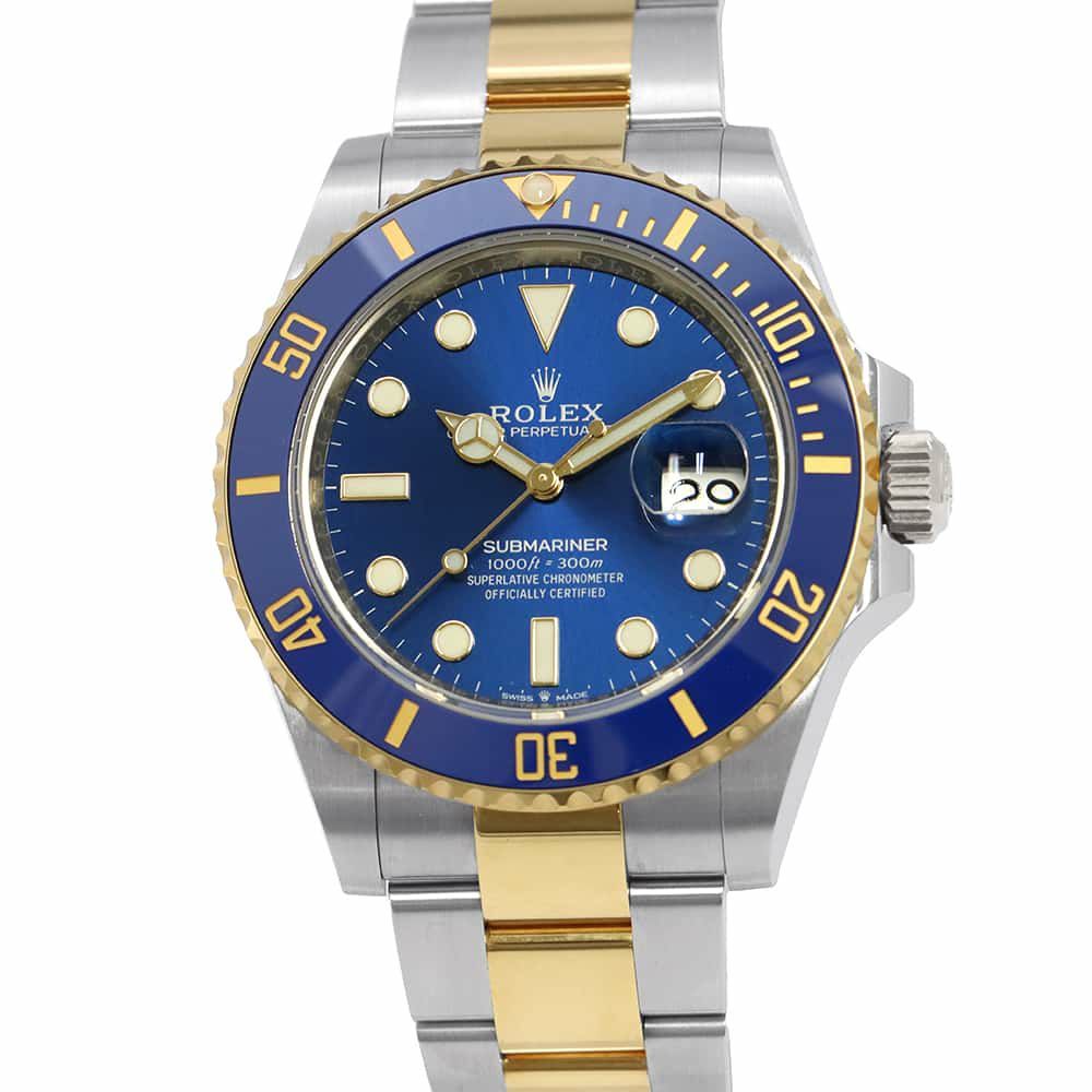 ロレックス サブマリーナ デイト コンビ SS/K18YG 126613LB ROLEX 腕時計 ウォッチ ブルー文字盤