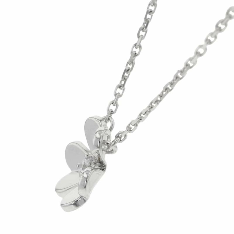 ヴァンクリーフ&アーペル ネックレス フリヴォル ペンダント ミニ ダイヤ 1P 0.05ct K18WGホワイトゴールド VCARP0J400 ジュエリー