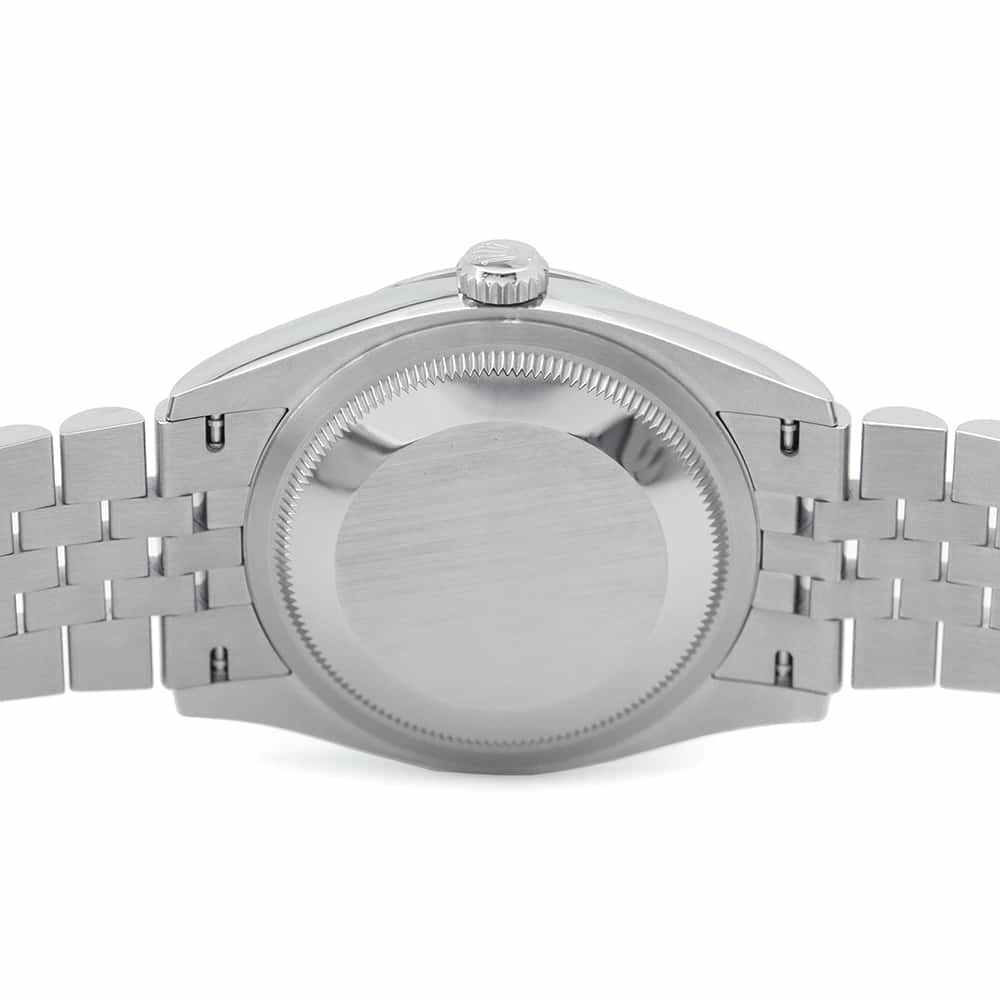 ロレックス デイトジャスト36 SS/K18WG ランダムシリアル ルーレット 126234 ROLEX 腕時計 シルバー文字盤