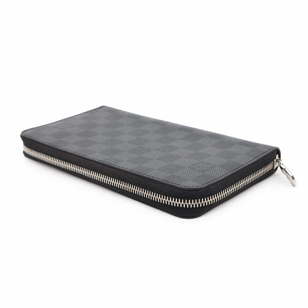 ルイヴィトン 長財布 ダミエ・グラフィット ジッピー・オーガナイザー NM N60111 LOUIS VUITTON ブラック 黒