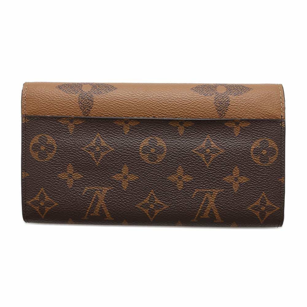 ルイヴィトン 長財布 モノグラム・ジャイアント モノグラム・リバース ポルトフォイユ・サラ M80726 LOUIS VUITTON ブラック 黒
