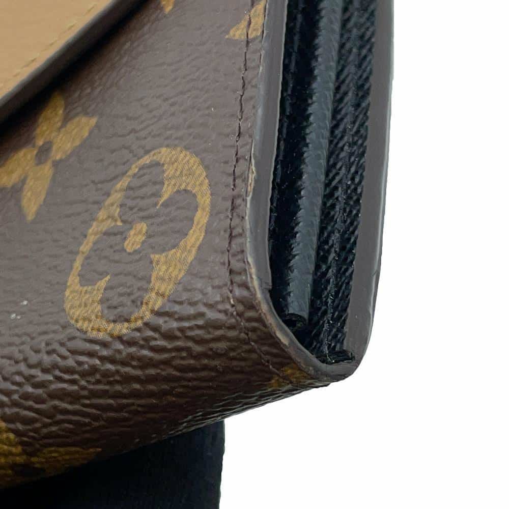 ルイヴィトン 長財布 モノグラム・ジャイアント モノグラム・リバース ポルトフォイユ・サラ M80726 LOUIS VUITTON ブラック 黒
