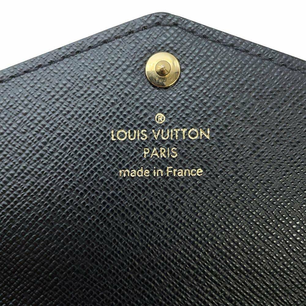 ルイヴィトン 長財布 モノグラム・ジャイアント モノグラム・リバース ポルトフォイユ・サラ M80726 LOUIS VUITTON ブラック 黒