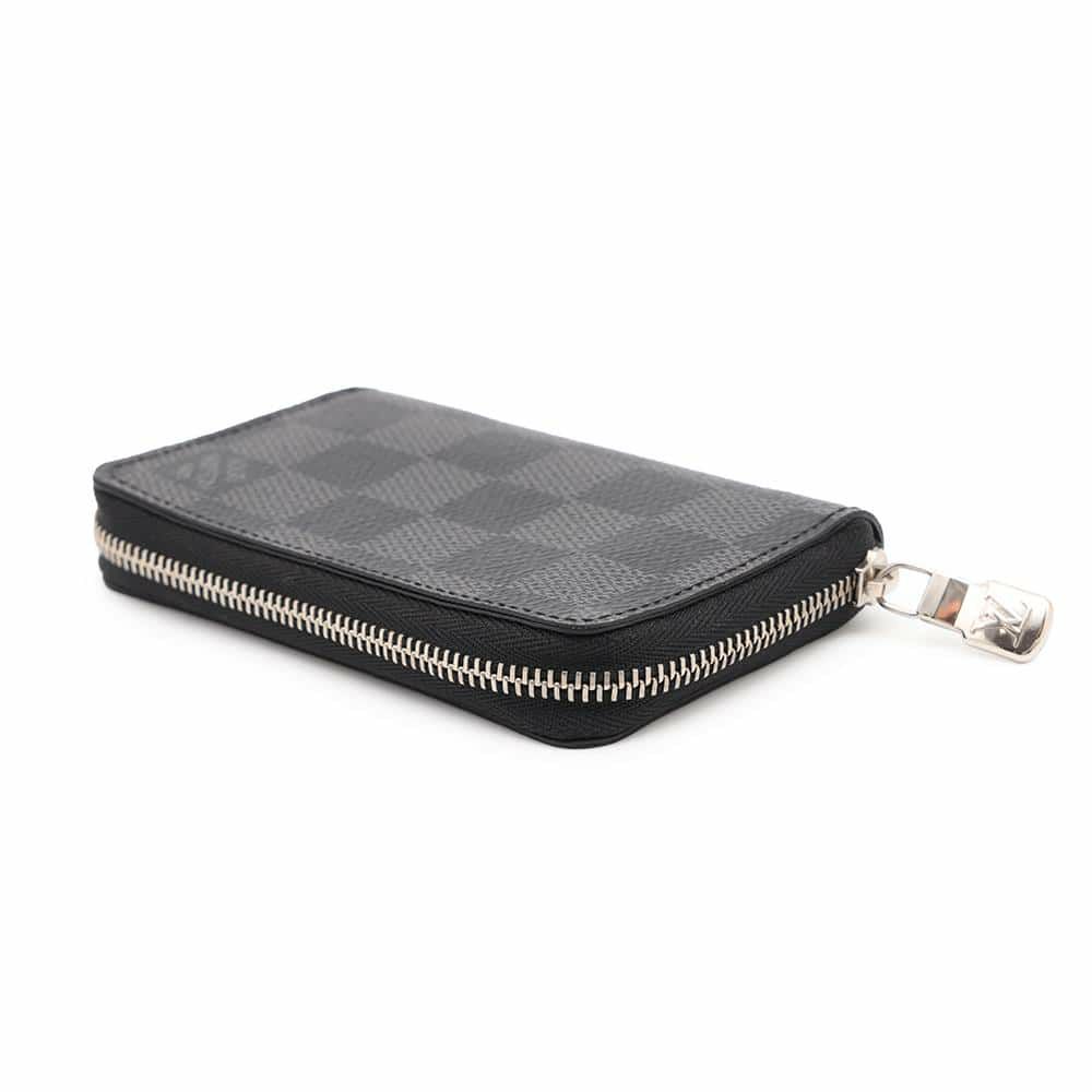 ルイヴィトン コインケース ダミエ・グラフィット ジッピー・コインパース N63076  財布 小銭入れ ブラック 黒