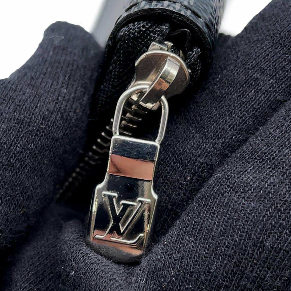 ルイヴィトン コインケース ダミエ・グラフィット ジッピー・コインパース N63076  財布 小銭入れ ブラック 黒