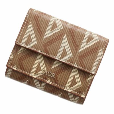 クリスチャン・ディオール 三つ折り財布 CDダイヤモンド 2ESBC110DCO Christian Dior コンパクトウォレット セール品 安心保証
